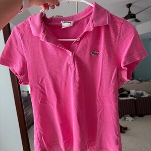 Lacoste and Ralph Lauren youth shirts